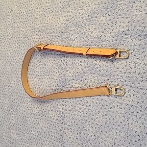 Vachetta leather strap